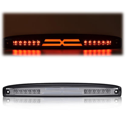 G-PLUS LED Rear Center Tailgate Lamp X Brake Light Compatible with 2003-2006 Dodge Ram 2500 3500 Led Tailgate Light Bar Replacement High Mounted Brake Light 05086509AA