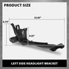G-PLUS Front Left Headlight Bracket, Compatible with Audi Q5 /Q5 Sportback 2021-2024, Headlamp Support Driver Side, 80A805607B, AU2508113