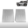 G-PLUS Galvanised Front Floor Mat Fit Ford F100 F150 F250 F350 1967-1979 / Bronco 1978-1979 1st Row Truck Accessories Cargo Liners All Weather Protection 2PCS Sliver Alfombras para Carro
