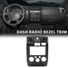 G-PLUS Radio Dash Bezel Trim Panel Compatible with Chevy Colorado GMC Canyon 2004-2012 Dash Cover Black