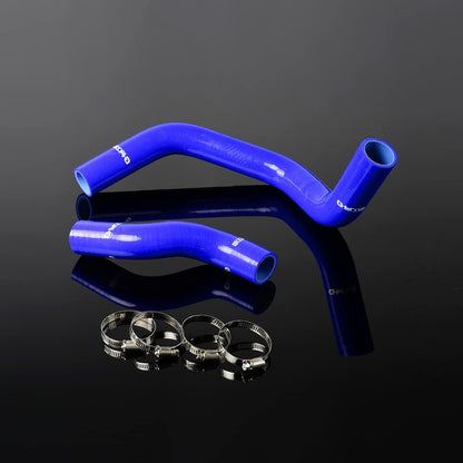 G-PLUS Silicone Radiator Hose Kit Compatible With Nissan Silvia SR20DET 200SX 240SX S13 S14 S15,Blue