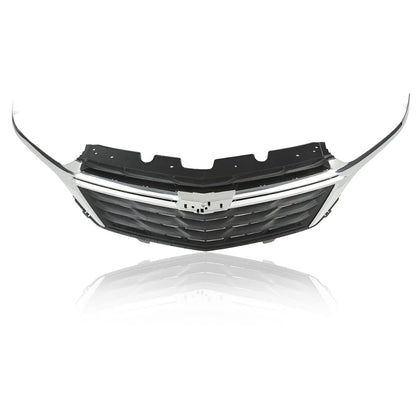 G-PLUS Front Bumper Grille Chrome ABS Plastic Compatible with Chevy Equinox 2022 2023