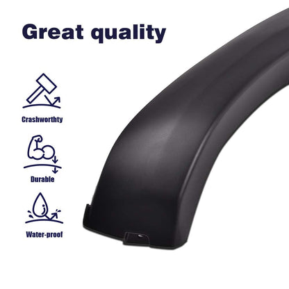 G-PLUS Bumper End Caps Compatible With Toyota Tacoma 2005 2006 2007 2008 2009 2010 2011 Black Front Primed 5211204020 5211304020 TO1005170 TO1004170