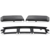 G-PLUS Front Bumper Lower Grille Trim Panel Cover & Bumper Guards Pads End Caps Compatible with Ford F150 2018-2020 JL3Z17B968BB Black ABS Plastic