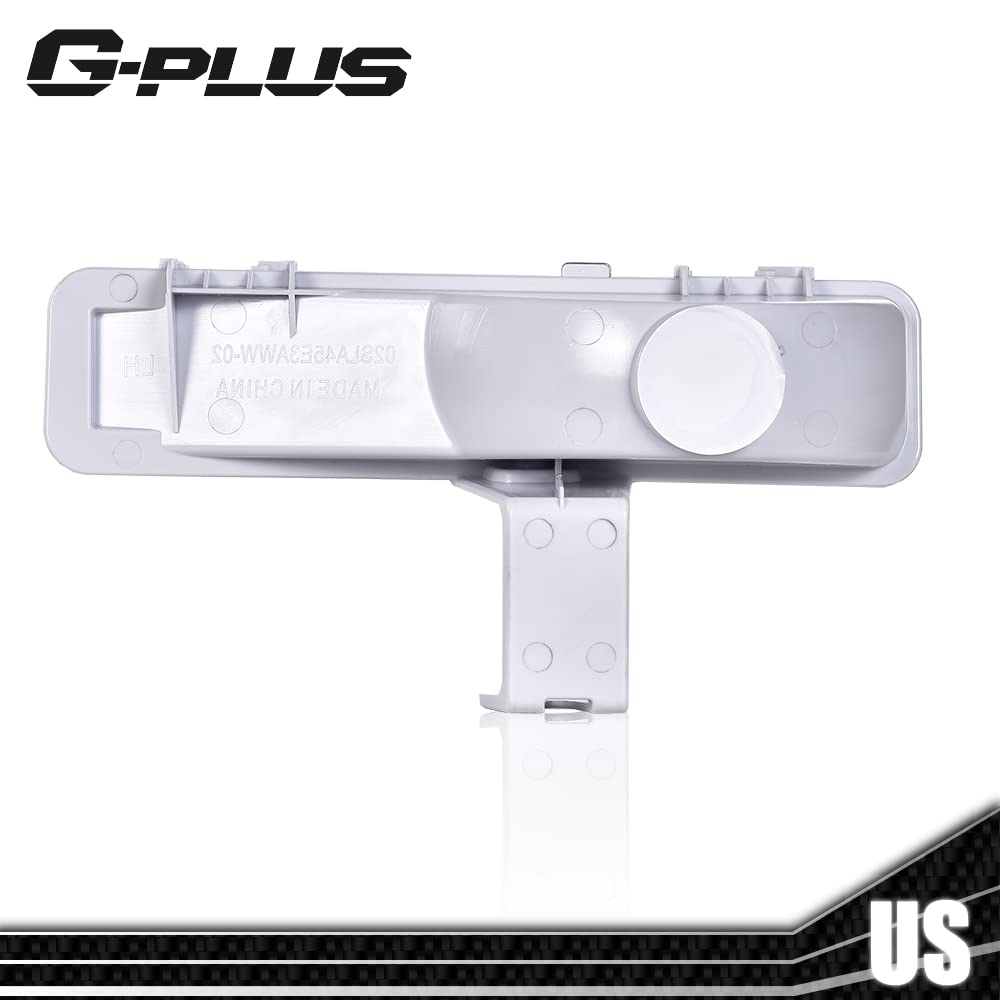 G-PLUS Front Bumper Mounted Side Marker Turn Signal Light Assembly Compatible with Chevy 85-90 Caprice Base 80-81 Caprice Classic Landau 914550, GM2521116 914549 GM2520115