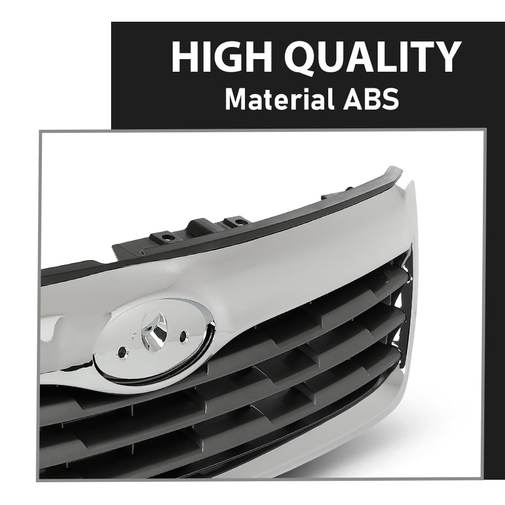 G-PLUS Front Bumper Grille Grill Compatible with Subaru Forester 2014-2016,Fit For Models With Type 1 Grille 91121SG050, SU1200155
