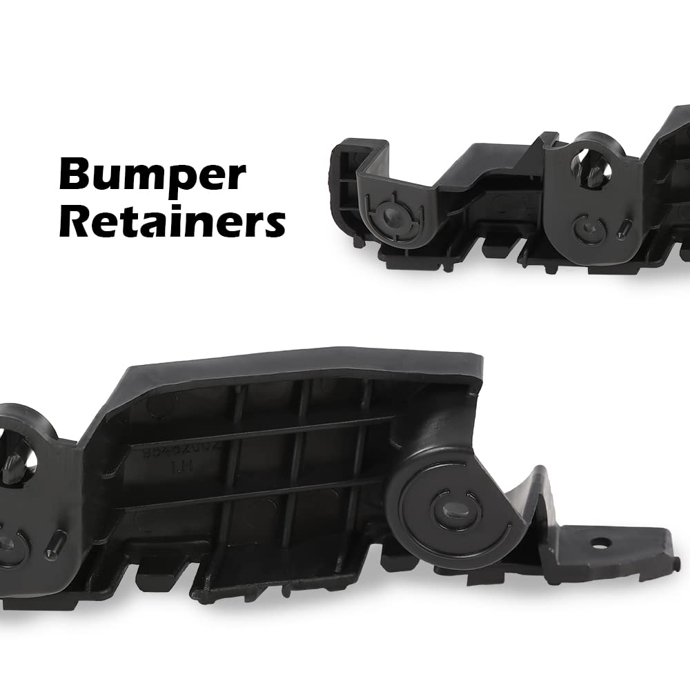 G-PLUS Front Left and Right Bumper Retainer Compatible with 2012-2018 Chevy Sonic 2PCS Driver and Passenger Side Front Bumper Brackets Retainer 42497964 GM1042142 42497965 GM1043142