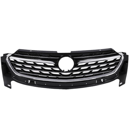 G-PLUS Front Bumper Upper Grille Chrome Black Compatible with Buick Envision Avenir 2021 2022 2023 84899914