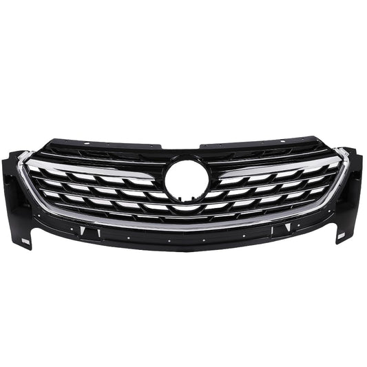 G-PLUS Front Bumper Upper Grille Chrome Black Compatible with Buick Envision Avenir 2021 2022 2023 84899914