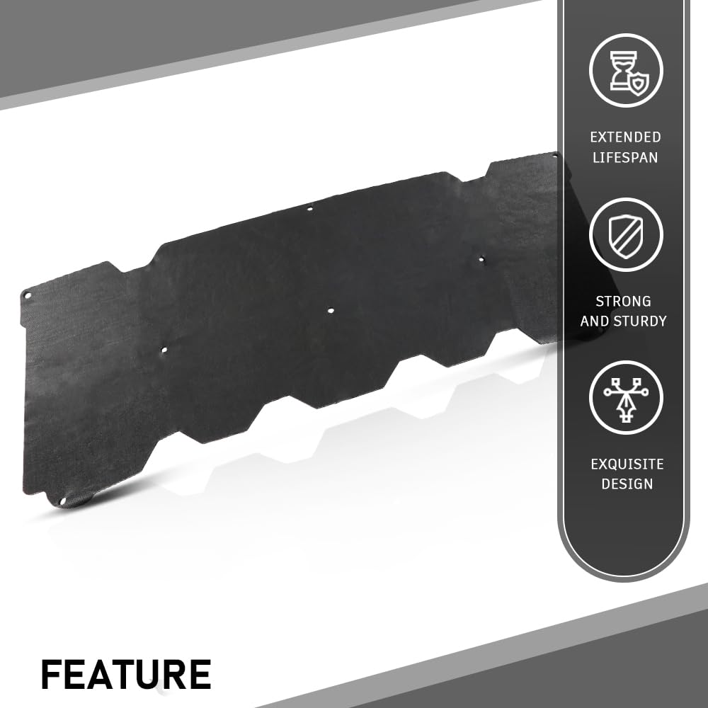 G-PLUS Hood Insulation Pad 1/2" with Clips Compatible with GMC Pick-Up Trucks 2007-2013, Not Fit Chevy Trucks