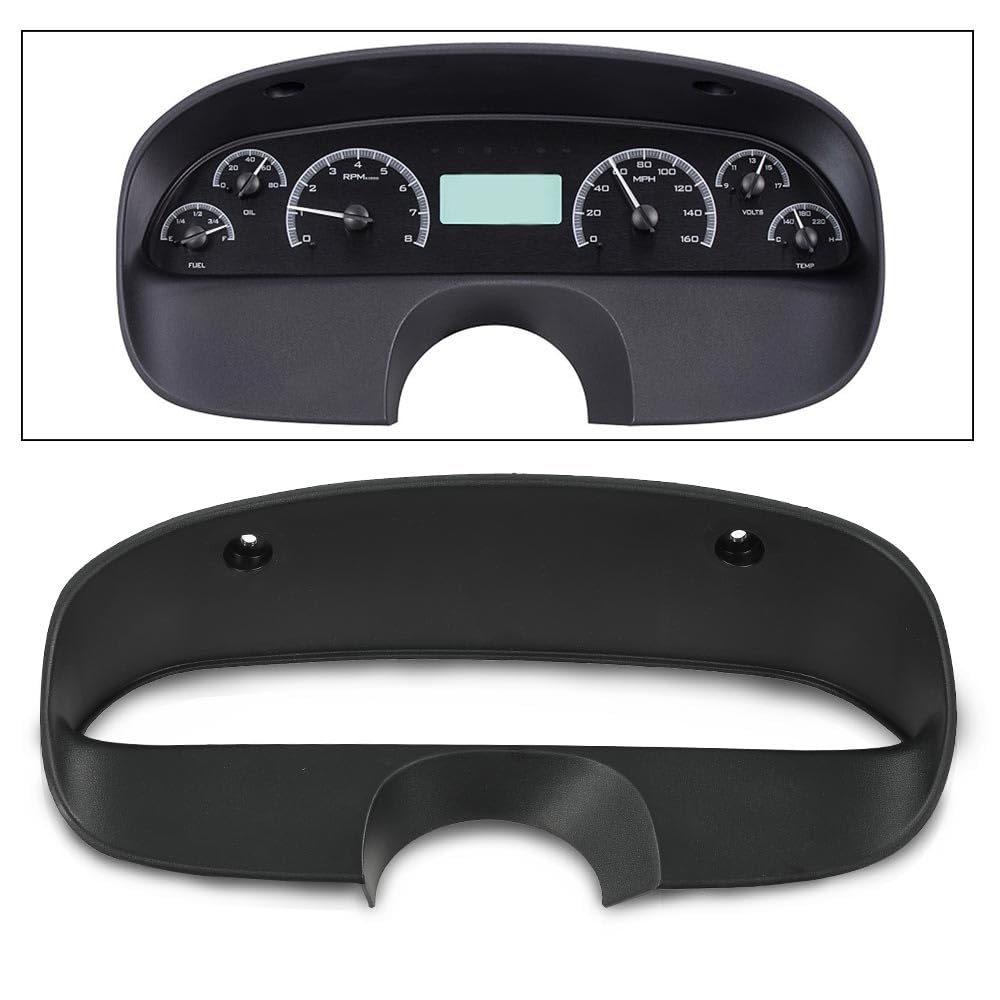 G-PLUS Dash Gauge Cluster Bezel Trim Surround Compatible with Chevy Impala SS 1994-1996 Dashboard Panel Trim