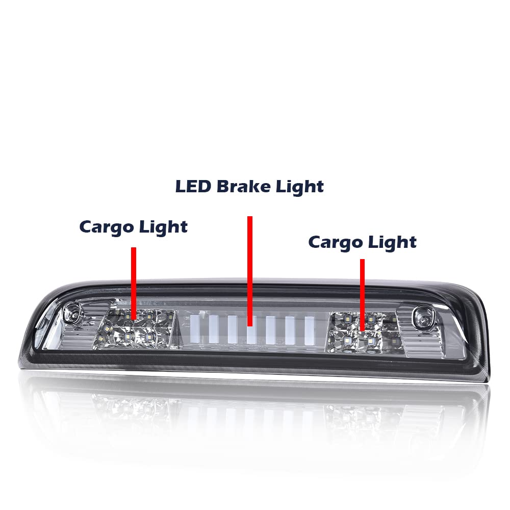 G-PLUS LED Center High Mount Stop Light Compatible with 2015-2020 GMC Sierra/Chevy Silverado 2500HD 3500HD,Compatible with 2014-2020 Chevy Silverado 1500 23509162 20979071