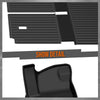 G-PLUS TPE Floor Mats Fit VW Atlas 7 Passenger 2018-2026 1st & 2nd & 3rd Row & Cargo Mat Truck Accessories Cargo Liners All Weather Protection 5PCS Black Alfombras para Carro