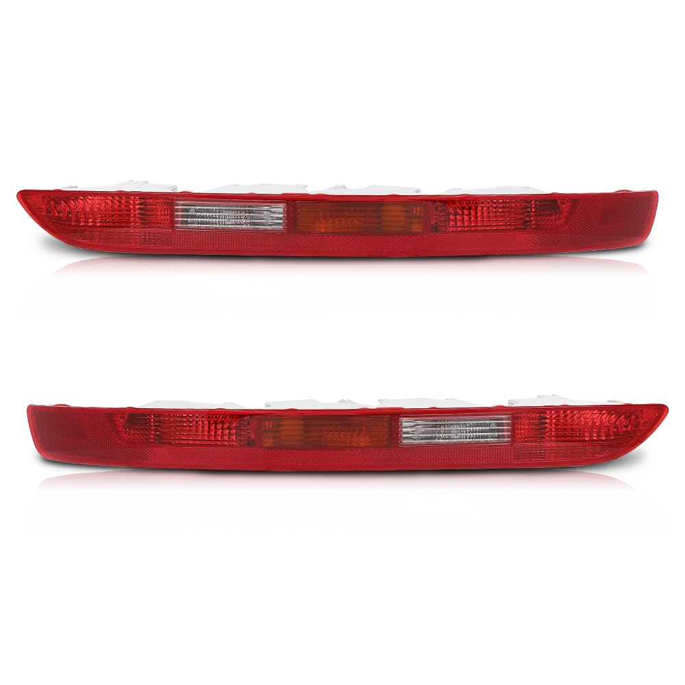 G-PLUS Rear Bumper Tail Lamps Brake Lights Set, Compatible with Audi Q5 2009-2016, LH & RH 2PCS, 8R0945095, 8R0945095B