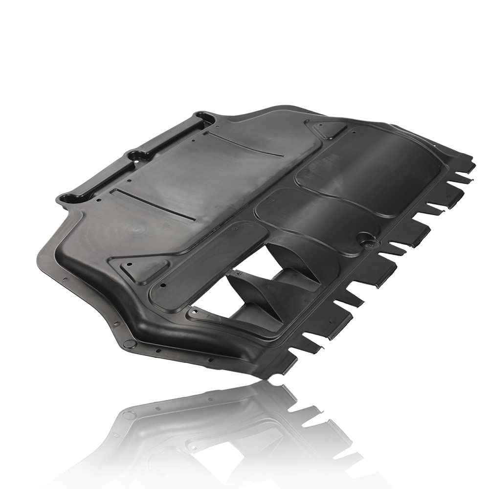 G-PLUS Front Engine Splash Shield Compatible with 2012-2015 Volkswagen Passat, Front Center Lower Undercar Shield Replacement