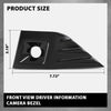 G-PLUS Front View Driver Information Camera Bezel Compatible with Cadillac Escalade ESV 2021-2022 84514356 Glossy Black