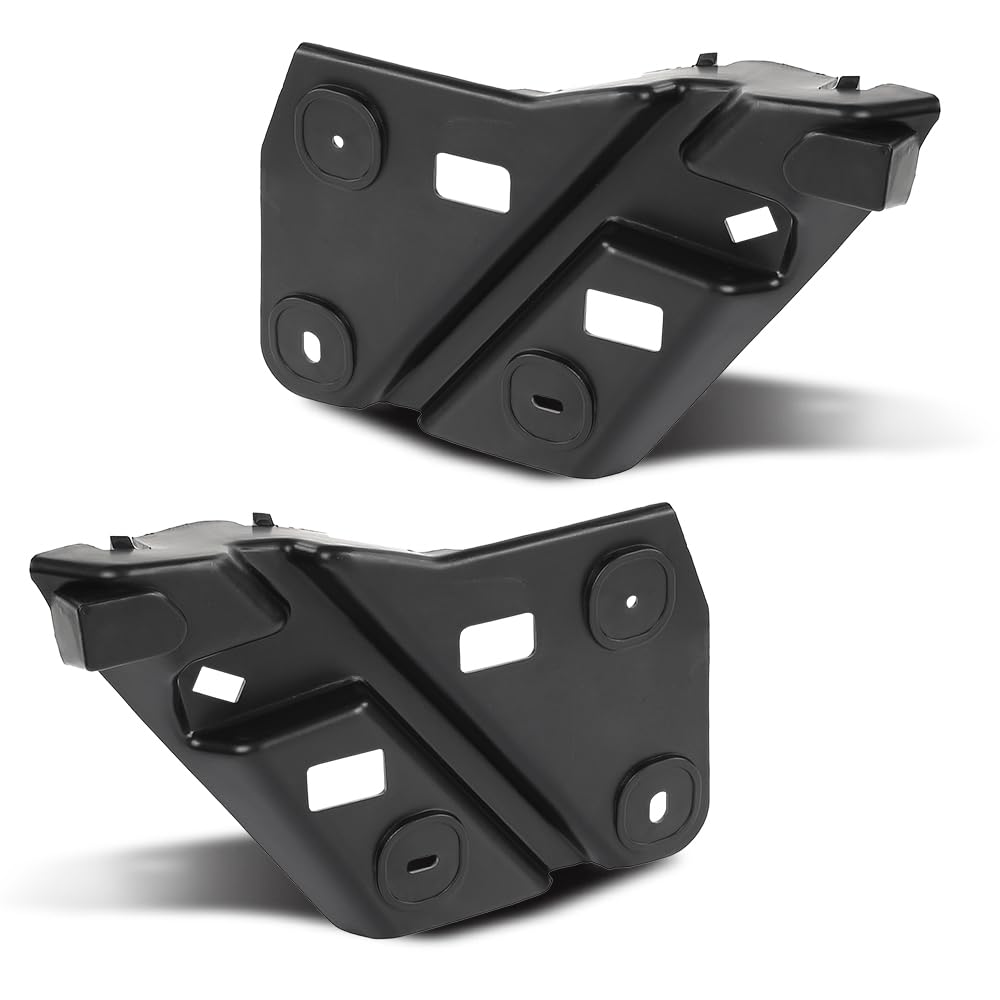 G-PLUS Rear Bumper-Inner Bracket Left & Right Compatible with Cadillac SRX 2010-2016 20904549, 20904550 Black