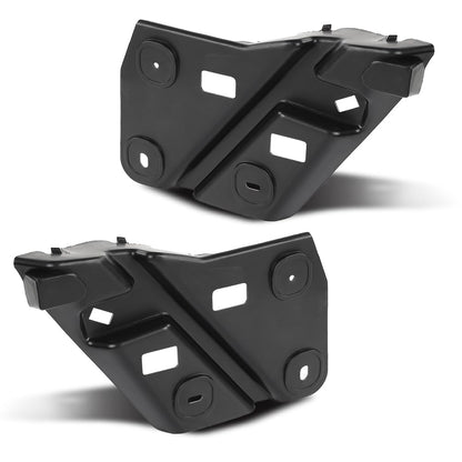 G-PLUS Rear Bumper-Inner Bracket Left & Right Compatible with Cadillac SRX 2010-2016 20904549, 20904550 Black