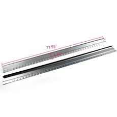 G-PLUS Rocker Panel Covers for Chevy Silverado GMC Sierra 1999-2007 Extended Cab Front View