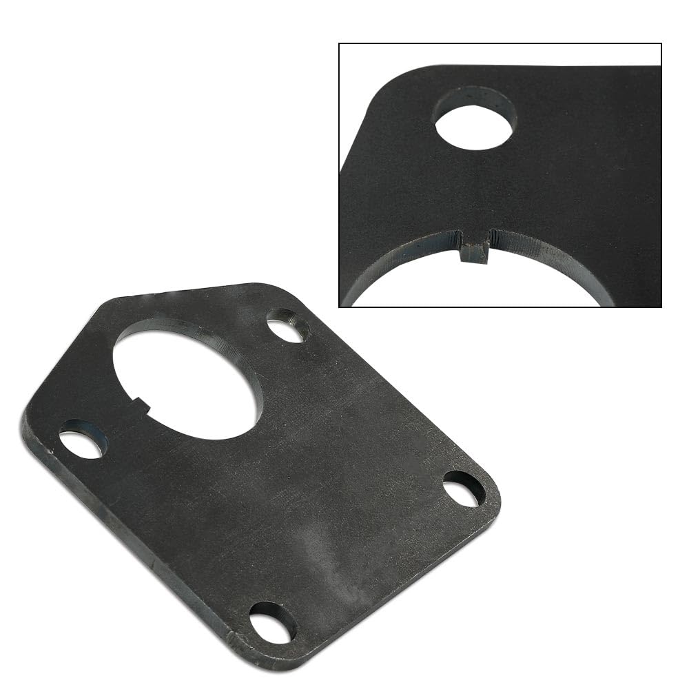 G-PLUS Mount Mounting Plate Anti-Spin Compatible with Chevy C10 Pickup 1967 1968 1969 1970 1971 1972 Mounting Plate for Hydraulic Booster