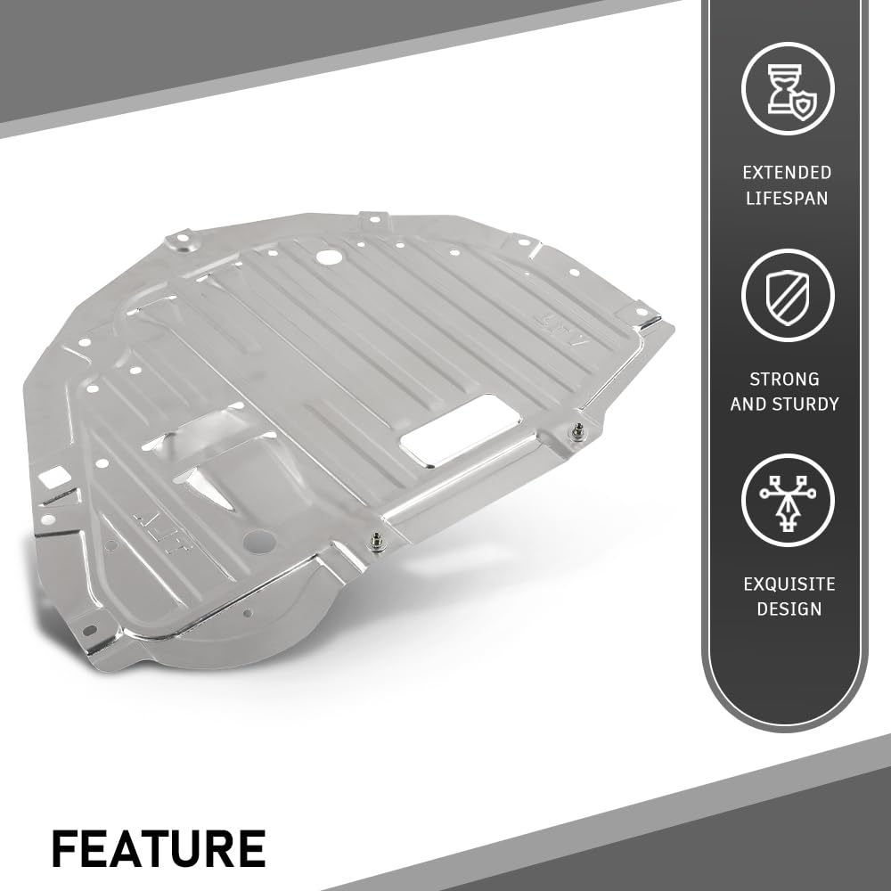 G-PLUS Engine Splash Shield Compatible with Honda CR-V CRV 2017 2018 2019 2020 2021 2022 Under Engine Splash Guard 74112TLAA01 74112-TLA-A01