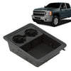 G-PLUS Center Console Tray Cup Holder Bezel Compatible with 2007-2013 Chevy Avalanche/Fits 2007-2014 Tahoe & Suburban 1500 2500 22860866, 15828147, 15855168, 25793645