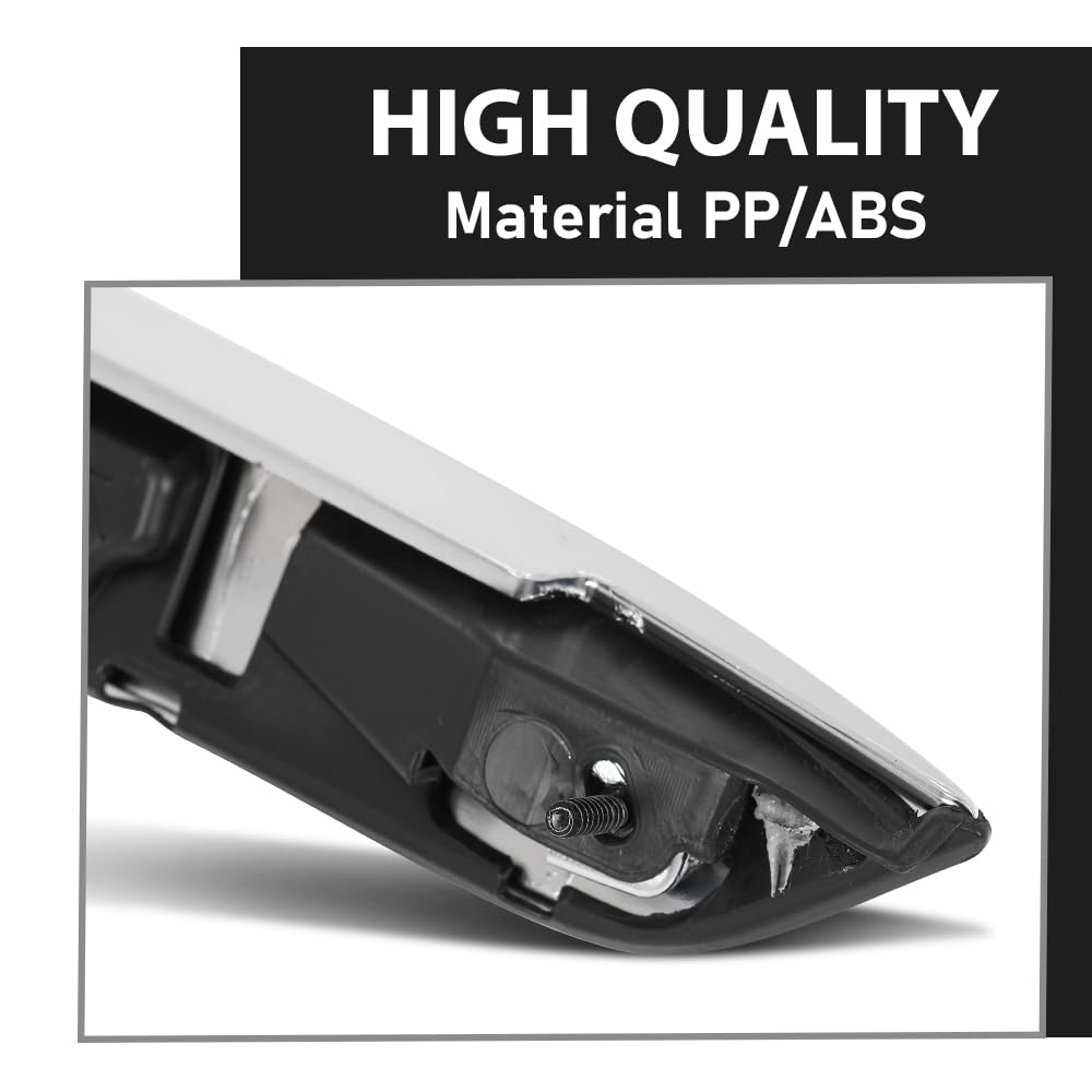 G-PLUS Hood Molding Trim Moulding Compatible with Cadillac Escalade Escalade ESV (submodel: Luxury, Premium Luxury, Premium Luxury Platinum) 2021-2023 84731887, GM1235138 Chrome