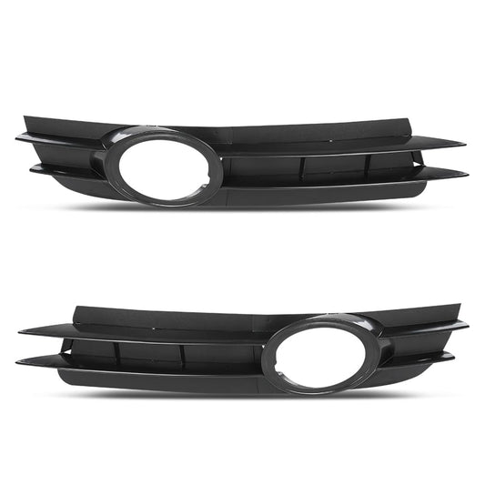 G-PLUS Pair Fog Light Trim, Compatible with Audi A6 Base 2006-2008/ A6 Quattro Base 2005-2008, Left Driver & Right Passenger Side 2PCS, 4F0807682A01C, 4F0807681A01C