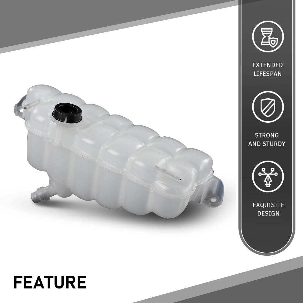 G-PLUS Coolant Reservoir Radiator Expansion Tank Compatible with Ford Expedition 2018-2024,Fit Ford F150 2015-2024,Fit Lincoln Navigator 2018-2024 FL3Z8A080A