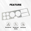 G-PLUS Aluminum Dash Bezel Insert Compatible with Chevy/GMC Truck Blazer Suburban 1981-1987