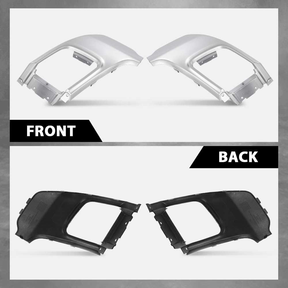 G-PLUS Rear Bumper Tow Eye Cover Trim Dynamic L+R Set Compatible with Range Rover Evoque 2012-2018,Fits with sport type, Fit Dynamic model