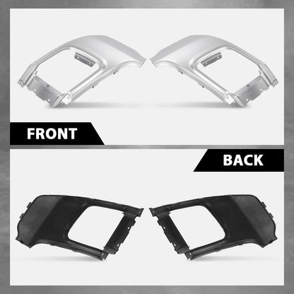 G-PLUS Rear Bumper Tow Eye Cover Trim Dynamic L+R Set Compatible with Range Rover Evoque 2012-2018,Fits with sport type, Fit Dynamic model
