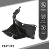 G-PLUS Front Left Side Fender Liner Compatible with Audi A6 S6 2016-2018 4G0853887J, AU1250110