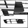 G-PLUS Front Right Bumper Grille Fog Light Cover, Compatible with Audi Q7 2007-2009 W/o S Line Package, Passenger Side, 4L0807682 3FZ, 4L080768201C