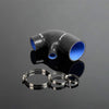 G-PLUS Silicone Induction Intakepipe Hose Kit Clamps Compatible With 2011 BMW Mini Cooper R60,Black