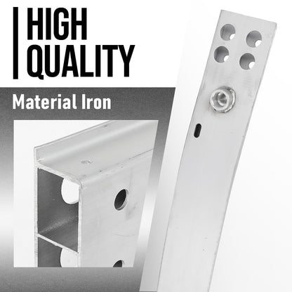 G-PLUS Front Bumper ReinForcement Compatible with Buick LaCrosse (submodel: Base, Essence, Preferred, Premium) 2017 2018 2019 Fit Buick LaCrosse Avenir 2018 2019 23410397, GM1006696 Silver