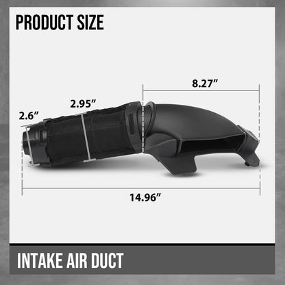 G-PLUS Intake Air Duct Compatible with Chevy Trax 2015 2016 2017 2018 2019 2020 2021, Fit Buick Encore 2013 2014 2015 2016 2017 2018 2019 2020 2021 95143260 Black