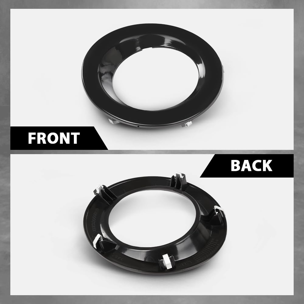 G-PLUS Fog Light Bezel Cover Ring Pair Left & Right Compatible with Land Rover Range Rover 2002-2009
