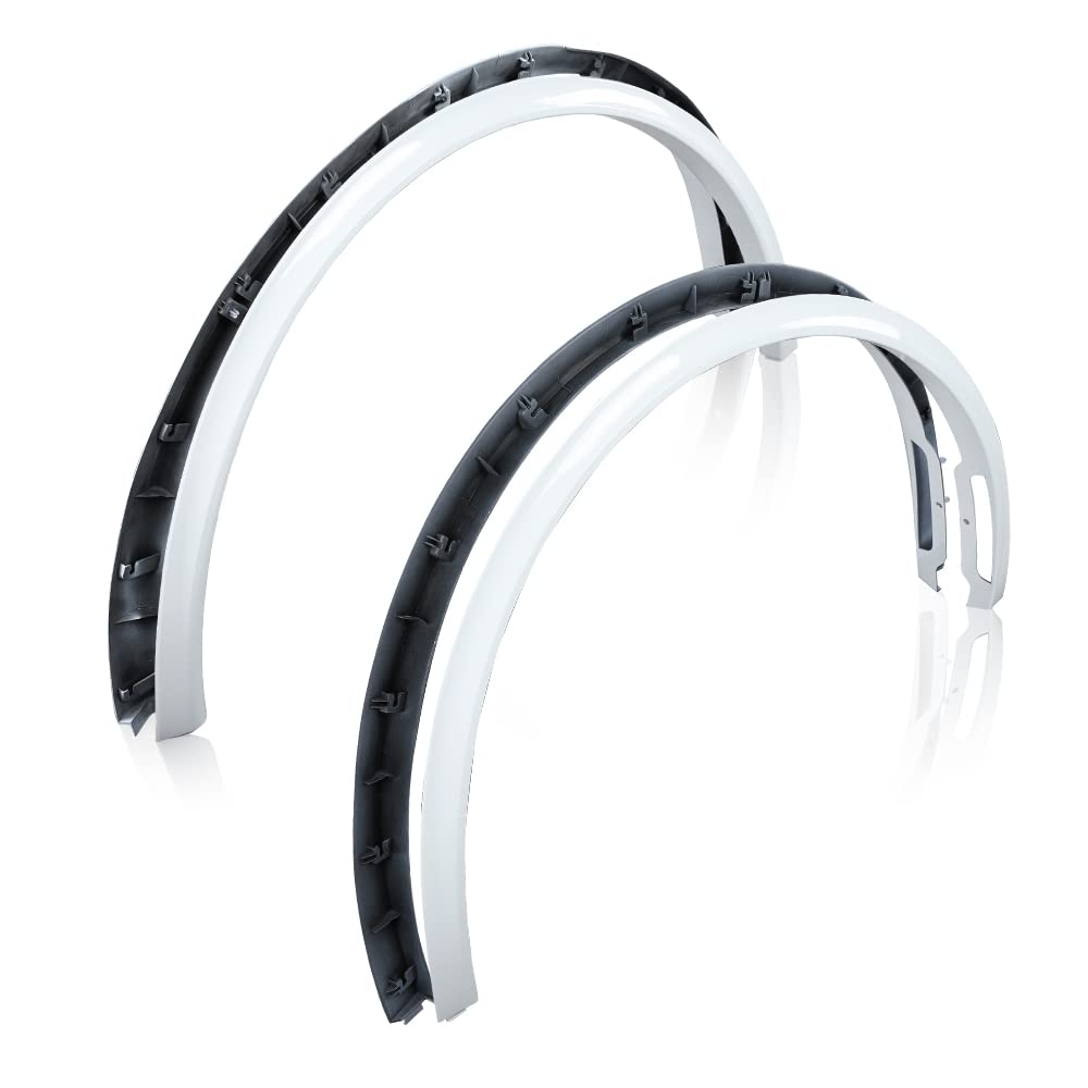 G-PLUS Fender Flare Wheel Arch Molding 4pcs Compatible with Tesla Model Y 2020 2021 2022 2023 2024 Wheel Protector Vent Trim Paint Style