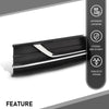 G-PLUS Front Left Fog Light Cover w/Chrome Trim Compatible with Volkswagen Passat 2016-2019 Black Driver Side without Sensor Hole