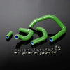 G-PLUS Silicone Radiator Hose Coolant Pipe Clamps Kit Compatible With Kawasaki ZX10R Ninja 2004-2005 2018-6-15 Green