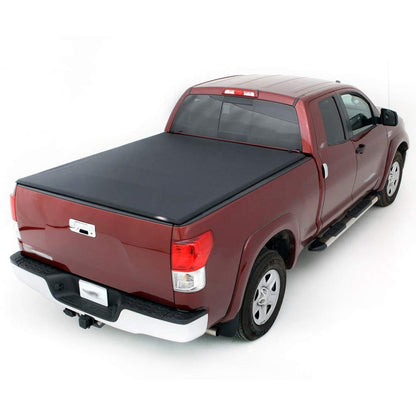 Soft Top T3 Tri-Fold Truck Tonneau Cover Replacement for Toyota Tacoma 2016 2017 2018 2019 2020 2021 | Fleetside 6' Bed | for Models with the Bed Rail System