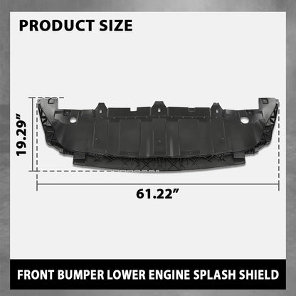 G-PLUS Front Bumper Engine Splash Shield Compatible with Benz GLA250 X156 2014-2017,Not Fit Sport Package or AMG Appearance Package Bumper Cover MB8850036, 1568850236