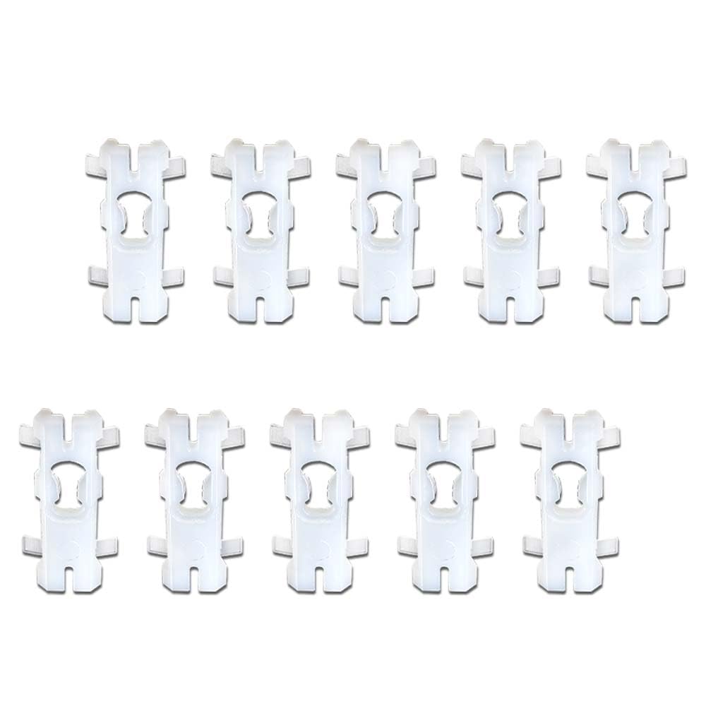 G-PLUS 10pcs Door Belt Side Trim Clips Compatible with 1971 1972 1973 1974 Dodge Challenger, Dart, Monaco, Polara, Charger, Challenger/Plymouth Barracuda, Cuda, Fury III, Gran Fury 11191