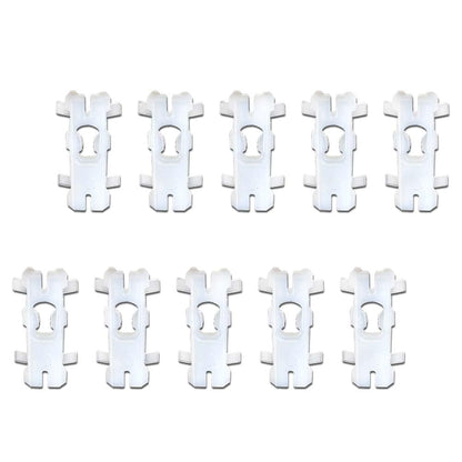 G-PLUS 10pcs Door Belt Side Trim Clips Compatible with 1971 1972 1973 1974 Dodge Challenger, Dart, Monaco, Polara, Charger, Challenger/Plymouth Barracuda, Cuda, Fury III, Gran Fury 11191