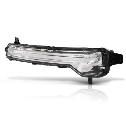 G-PLUS LED Left Driver Fog Signal Lamp Signal Light Compatible with Lincoln Corsair 2020 2021 2022 2023 2024 FO2530174, LJ7Z13K371B Black