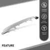 G-PLUS Rear Lower Bumper Valance Panel Compatible with Toyota RAV4 (submodel: LE, Limited, SE, XLE) 2016-2018 524530R020, 524530R020B2, TO1195108 Silver