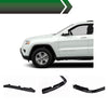 G-PLUS Front Driver & Passenger Side Fender Trim, Compatible with Jeep Grand Cherokee 2011-2016, Black Plastic Wheel Opening Molding Trim Pair Fender Flares