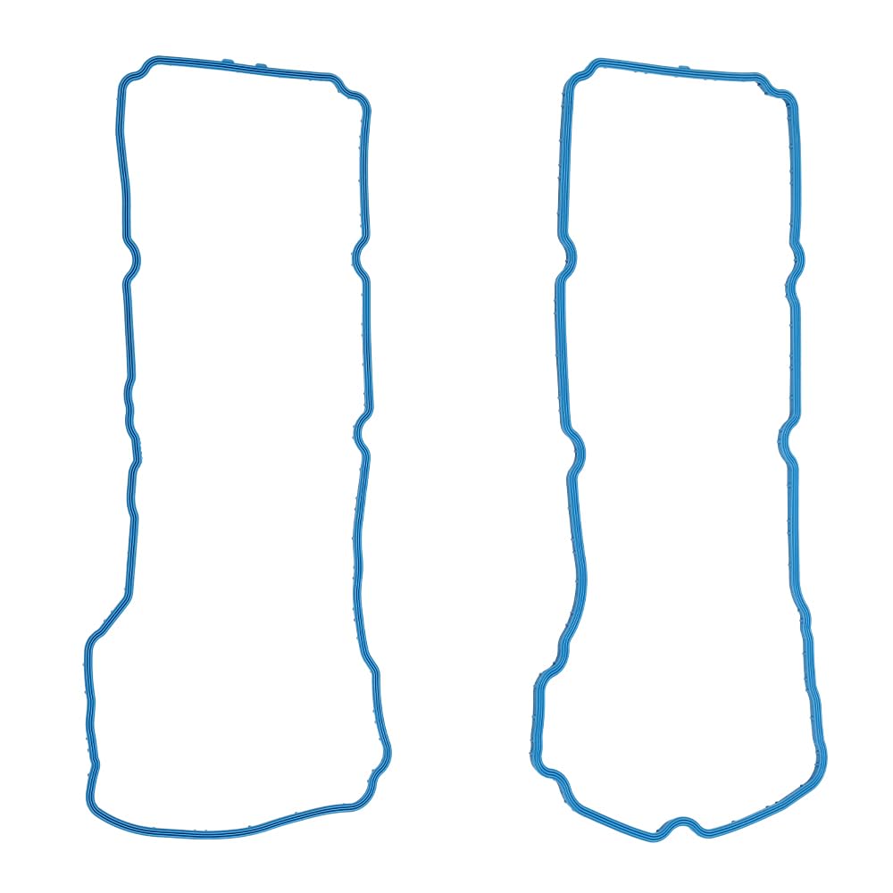 G-PLUS Valve Cover Gasket Set w/Grommets Compatible with Ford Edge Explorer F150 Transit-350 2011-2020/Lincoln MKS MKT MKZ 2011-2019 BR3Z6C535A, VS50722, VS50814R, GS33868, GS34027, 15-10491-01