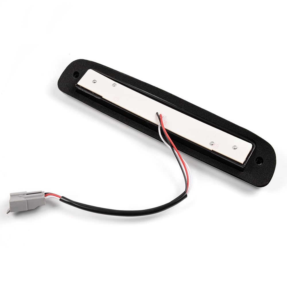 G-PLUS LED Third Brake Light Compatible with Ford F250 F350 F450 F550 Super Duty 1999-2016, Rear High Mount Cargo Lamp, Smoky Lens Chrome Housing